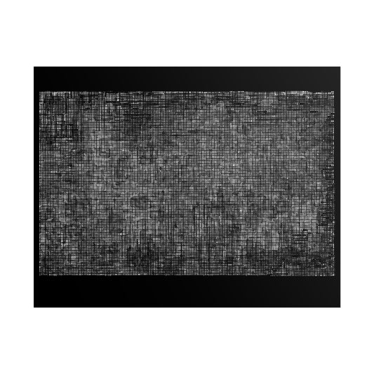 Grunge Black Texture Poster "Shadow figures"— Distressed Vintage Wall Art (Rolled Poster)