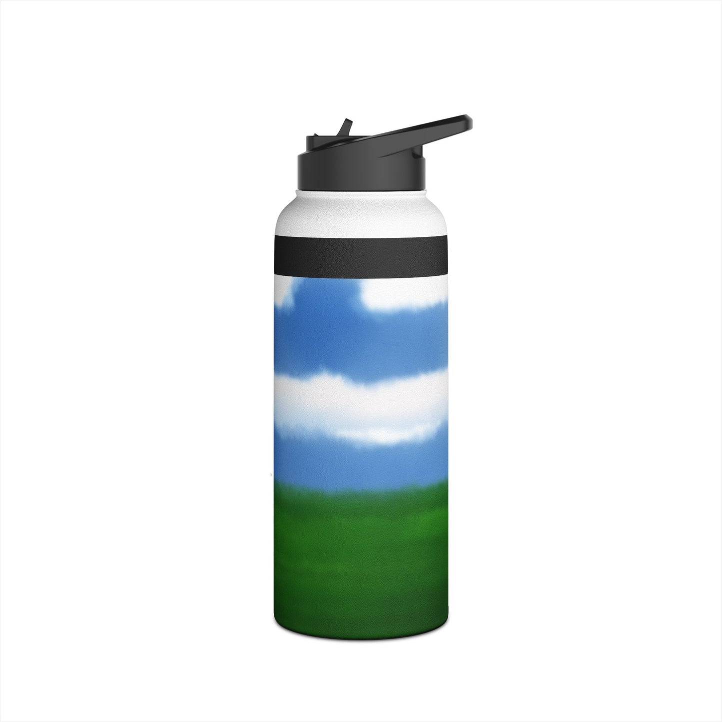 Nature-Inspired Stainless Steel Water Bottle, Eco-Friendly Drinkware, Outdoor Adventure, Gym Hydration, Personalized Gifts, Travel Companion