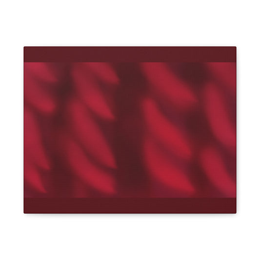 Elegant Red Canvas Wall Art, Abstract Home Decor, Modern Artwork, Minimalist Art, Living Room Decor, Ready to Hang