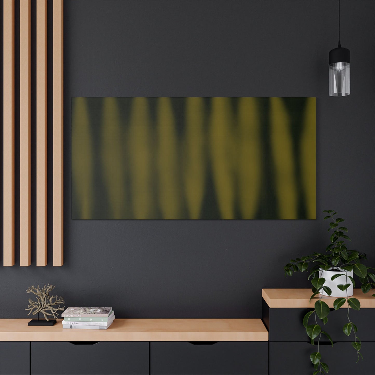 Modern Abstract Stretched Canvas Wall Art, Home Decor, Unique Gift, Office Decoration, Contemporary Artwork