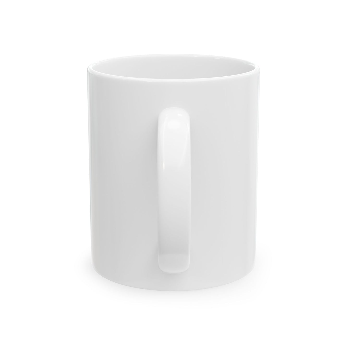 Geometric Maze Mind Box Ceramic Mug — Black & White Optical Pattern (11oz/15oz)
