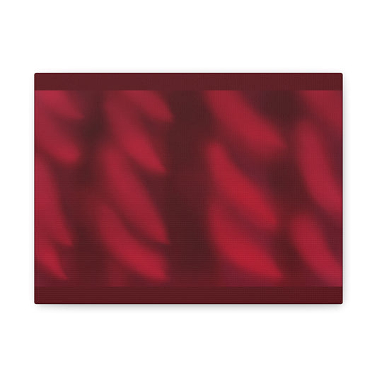 Elegant Red Canvas Wall Art, Abstract Home Decor, Modern Artwork, Minimalist Art, Living Room Decor, Ready to Hang