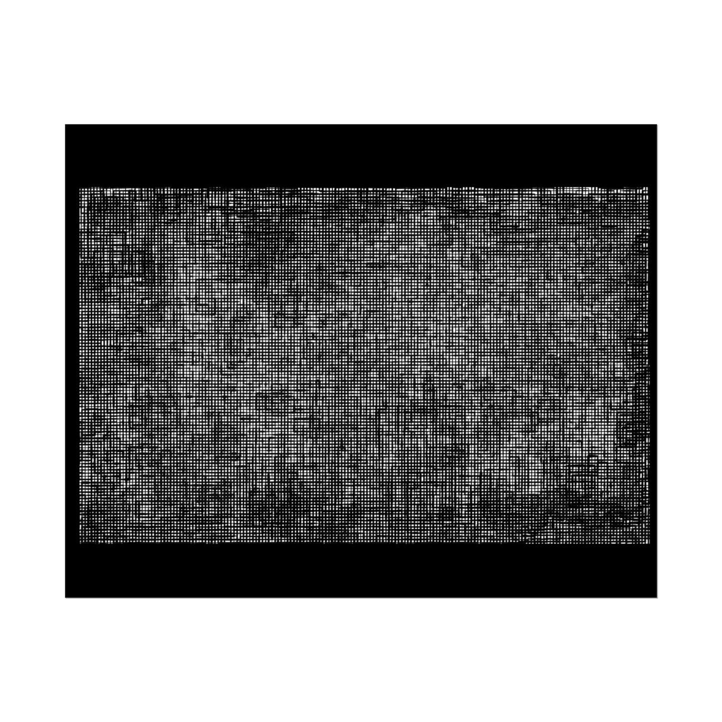 Grunge Black Texture Poster  "Shadow figures"— Distressed Vintage Wall Art (Rolled Poster)