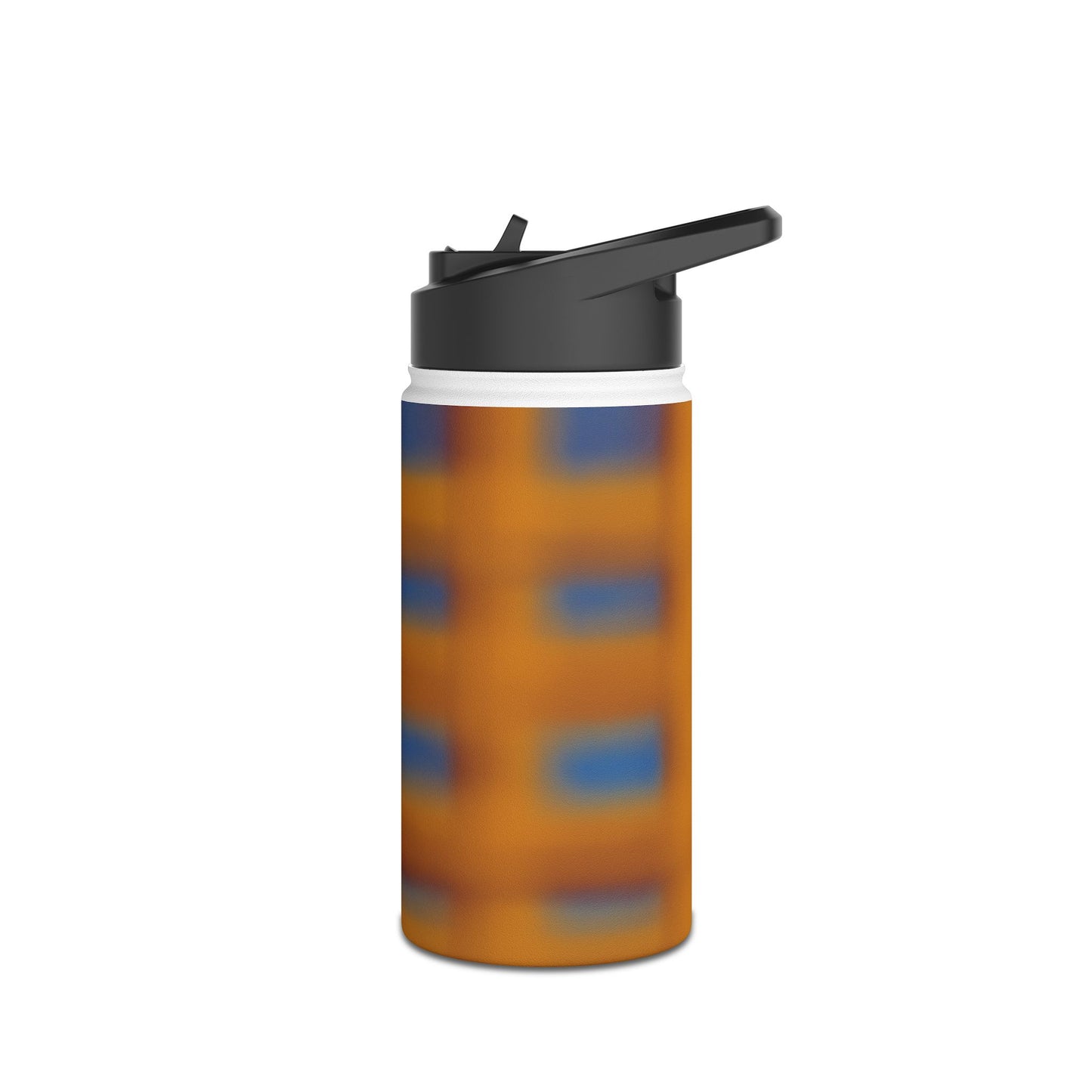 Amber Stripe Stainless Steel Water Bottle