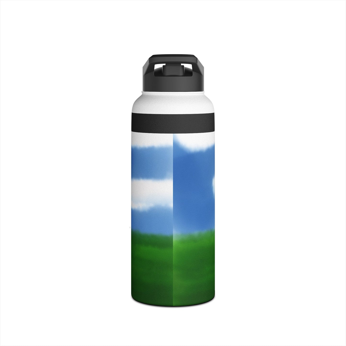 Nature-Inspired Stainless Steel Water Bottle, Eco-Friendly Drinkware, Outdoor Adventure, Gym Hydration, Personalized Gifts, Travel Companion