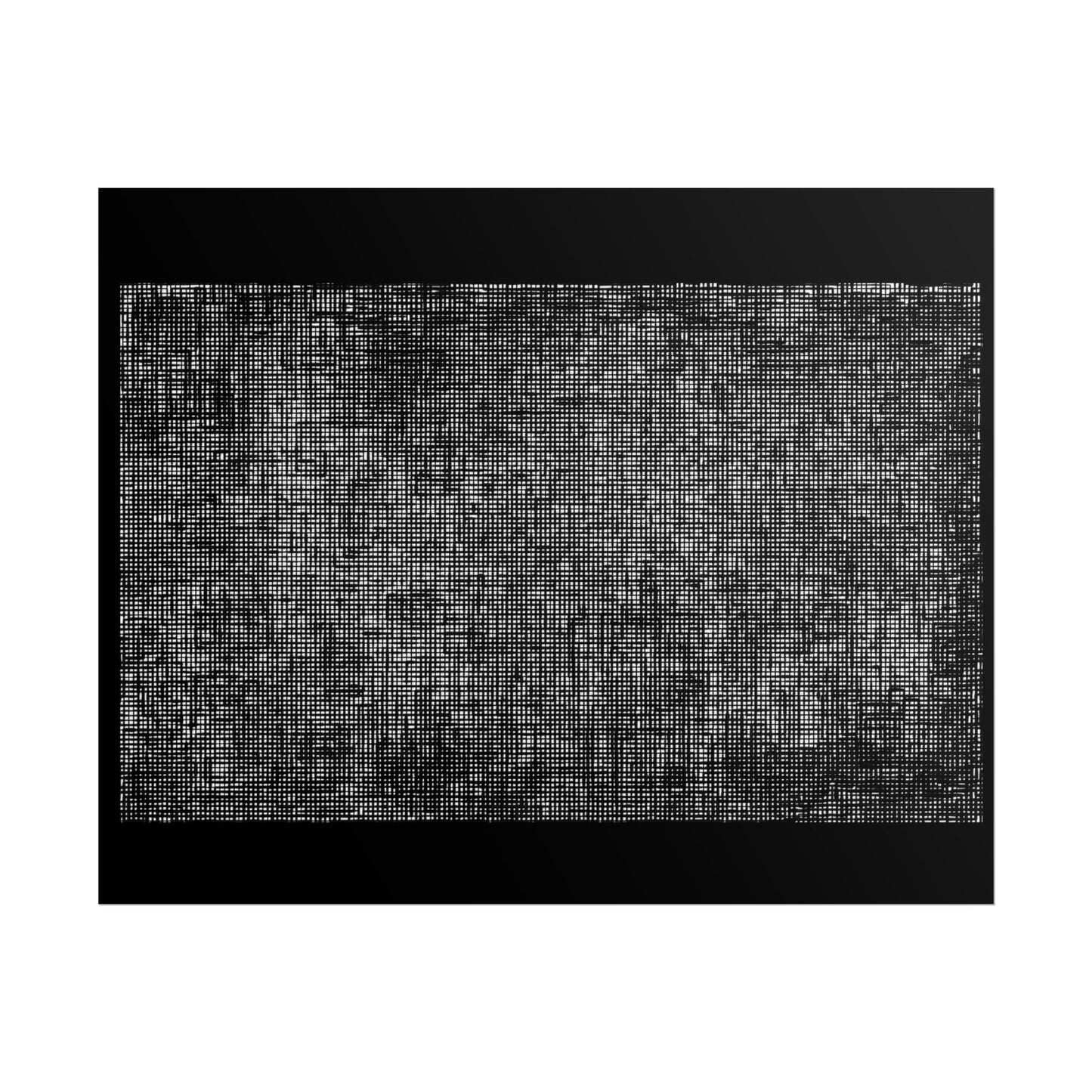 Grunge Black Texture Poster  "Shadow figures"— Distressed Vintage Wall Art (Rolled Poster)