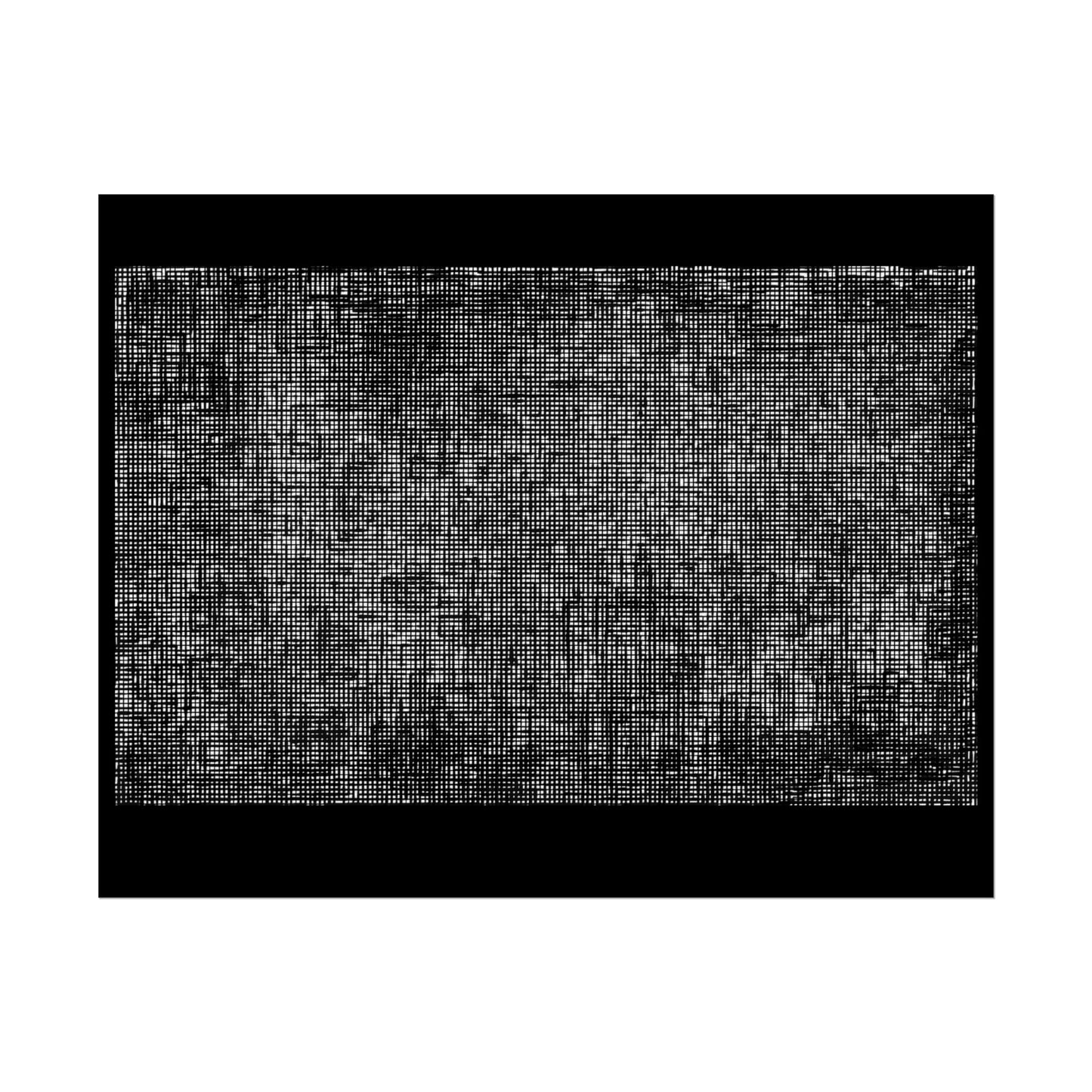 Grunge Black Texture Poster  "Shadow figures"— Distressed Vintage Wall Art (Rolled Poster)