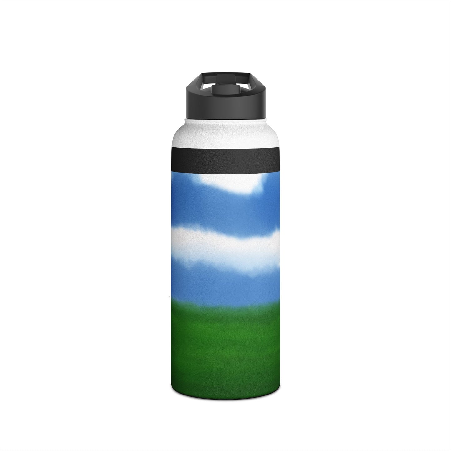 Nature-Inspired Stainless Steel Water Bottle, Eco-Friendly Drinkware, Outdoor Adventure, Gym Hydration, Personalized Gifts, Travel Companion