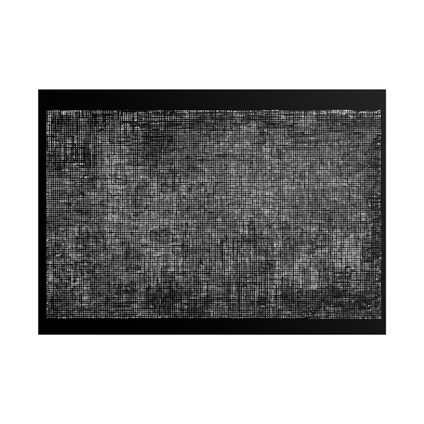 Grunge Black Texture Poster  "Shadow figures"— Distressed Vintage Wall Art (Rolled Poster)
