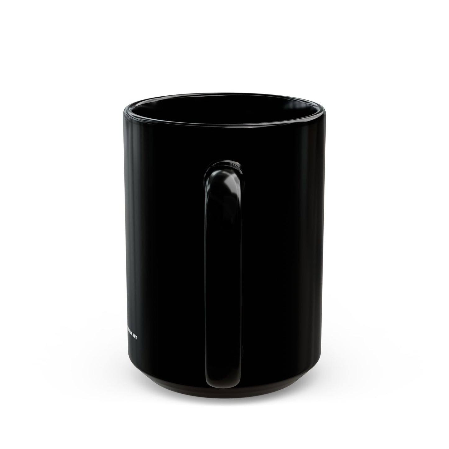 Sunset mountain Desert Silhouette Mug — Black Ceramic Coffee mug (11oz/15oz)