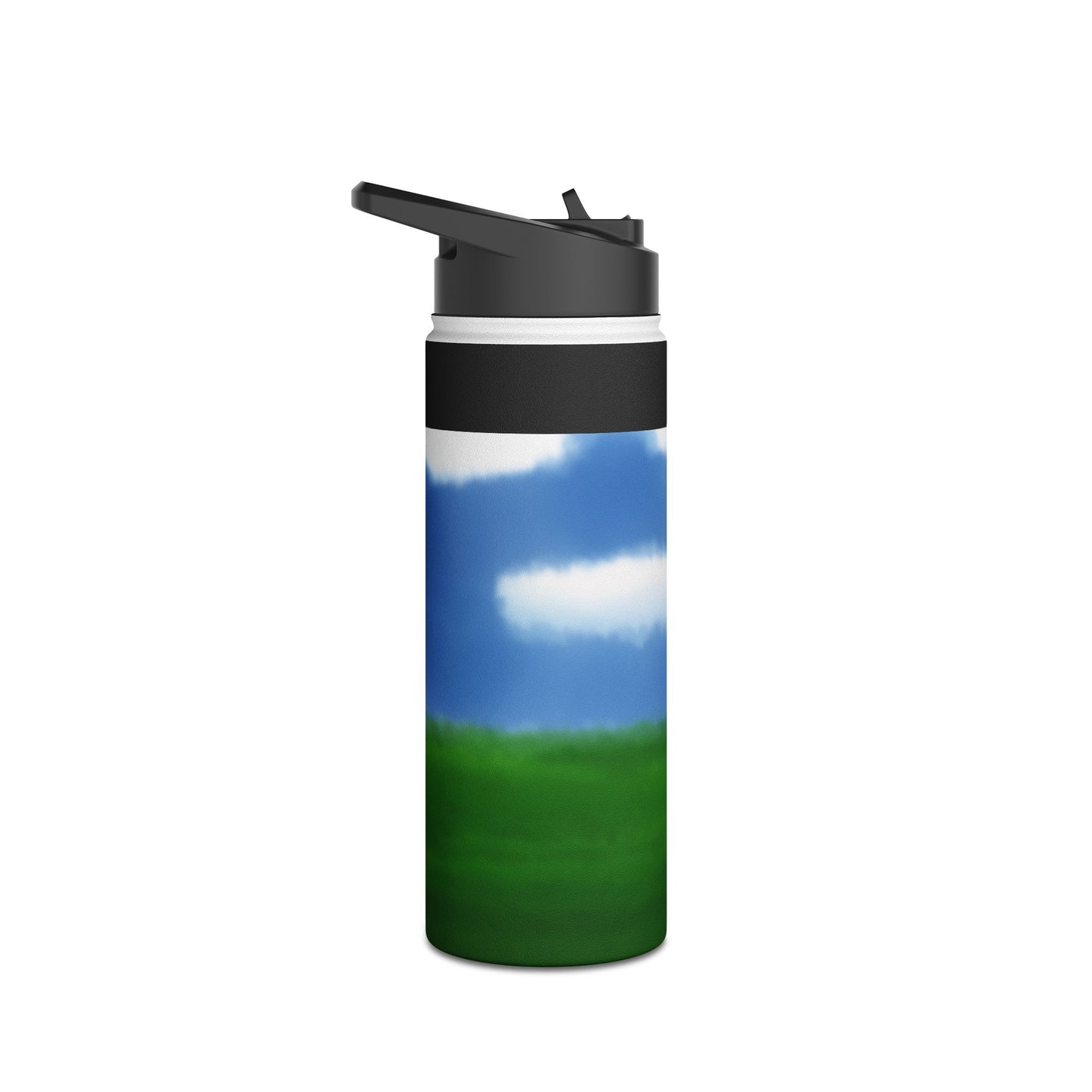 Nature-Inspired Stainless Steel Water Bottle, Eco-Friendly Drinkware, Outdoor Adventure, Gym Hydration, Personalized Gifts, Travel Companion