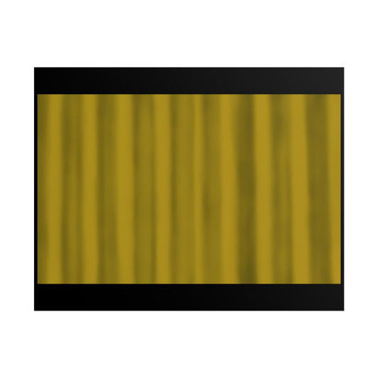 Gold Curtain Rolled Poster — Theater Stage Wall Art