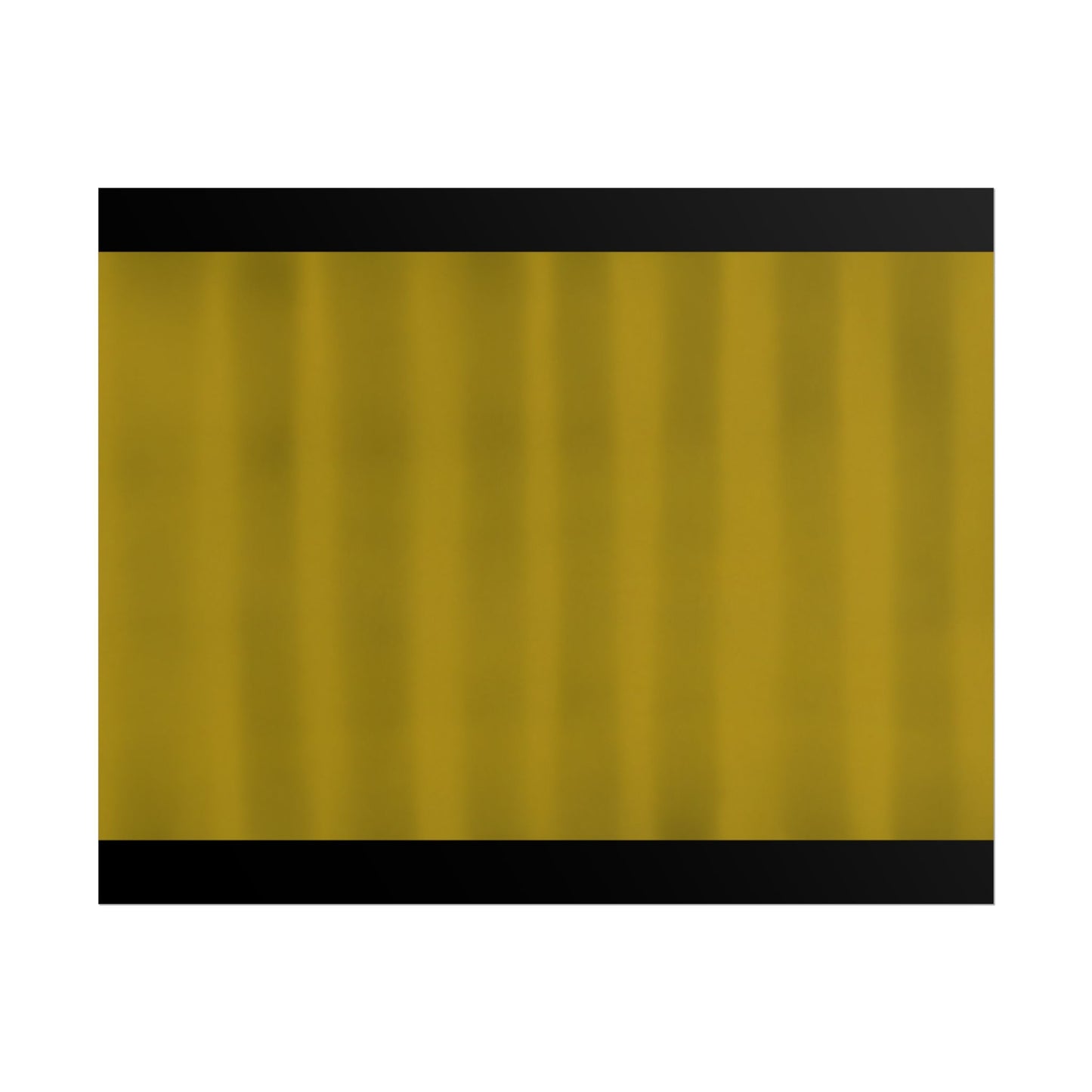 Gold Minimalist Rolled Poster — Modern Metallic Wall Art