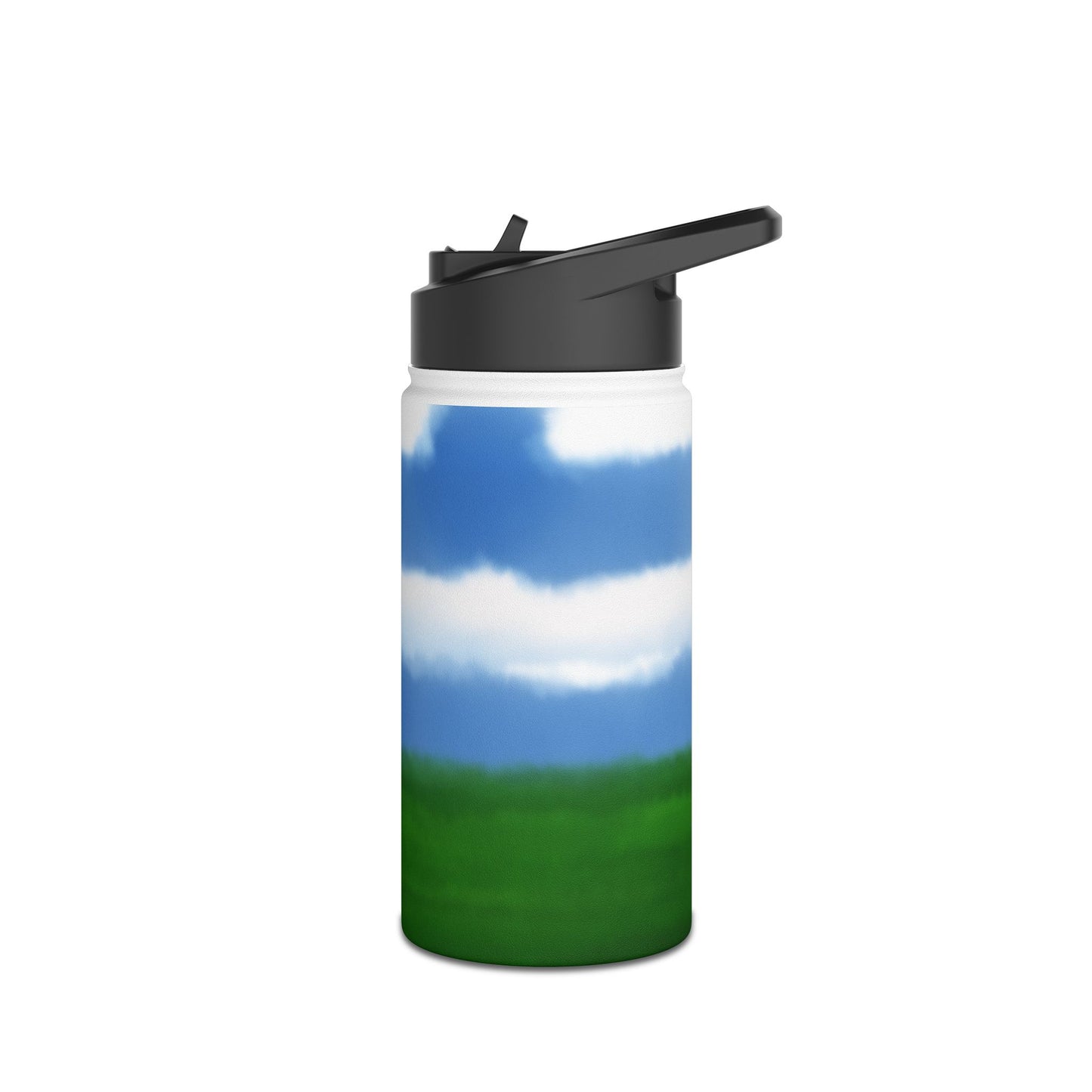 Nature-Inspired Stainless Steel Water Bottle, Eco-Friendly Drinkware, Outdoor Adventure, Gym Hydration, Personalized Gifts, Travel Companion