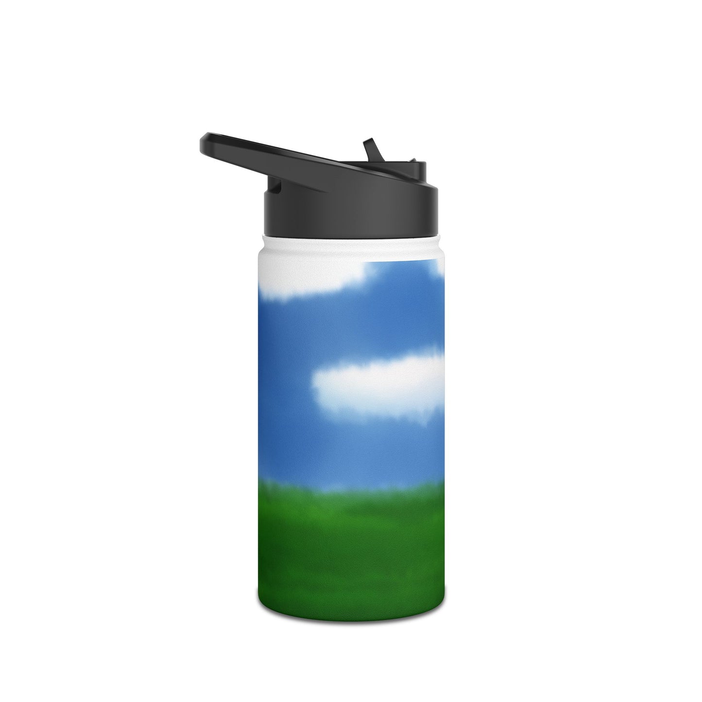 Nature-Inspired Stainless Steel Water Bottle, Eco-Friendly Drinkware, Outdoor Adventure, Gym Hydration, Personalized Gifts, Travel Companion