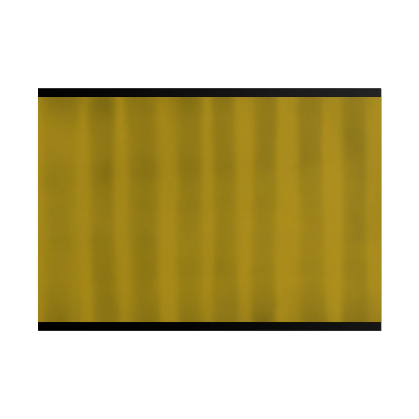 Gold Minimalist Rolled Poster — Modern Metallic Wall Art