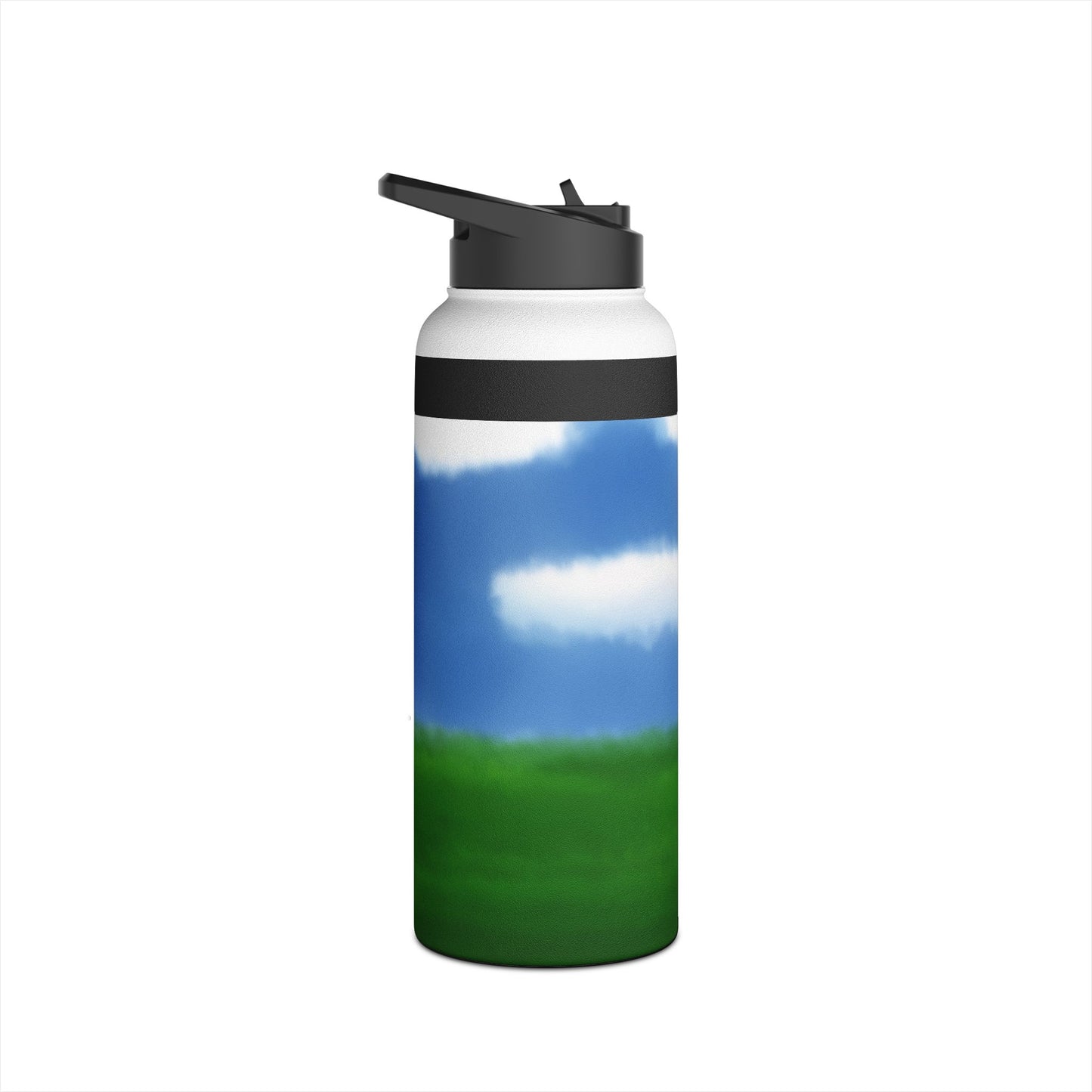 Nature-Inspired Stainless Steel Water Bottle, Eco-Friendly Drinkware, Outdoor Adventure, Gym Hydration, Personalized Gifts, Travel Companion