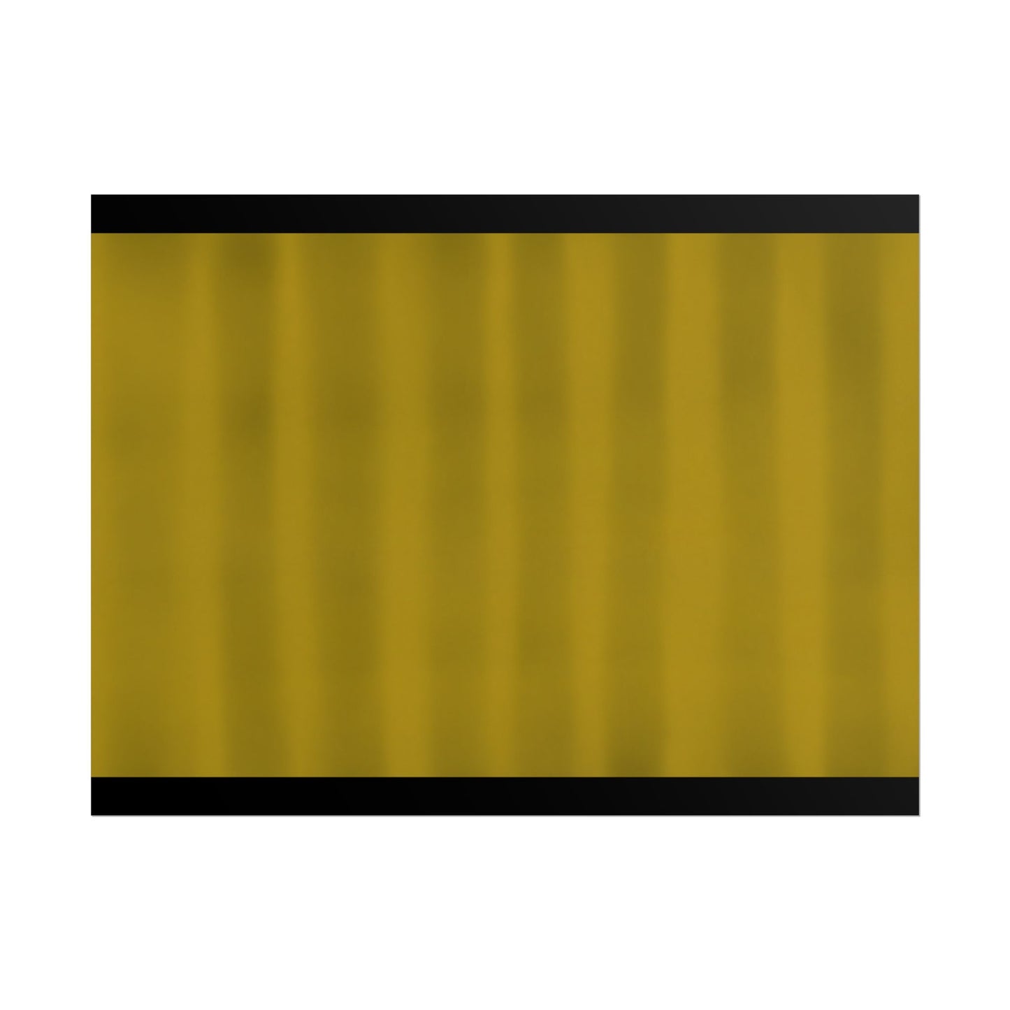 Gold Minimalist Rolled Poster — Modern Metallic Wall Art