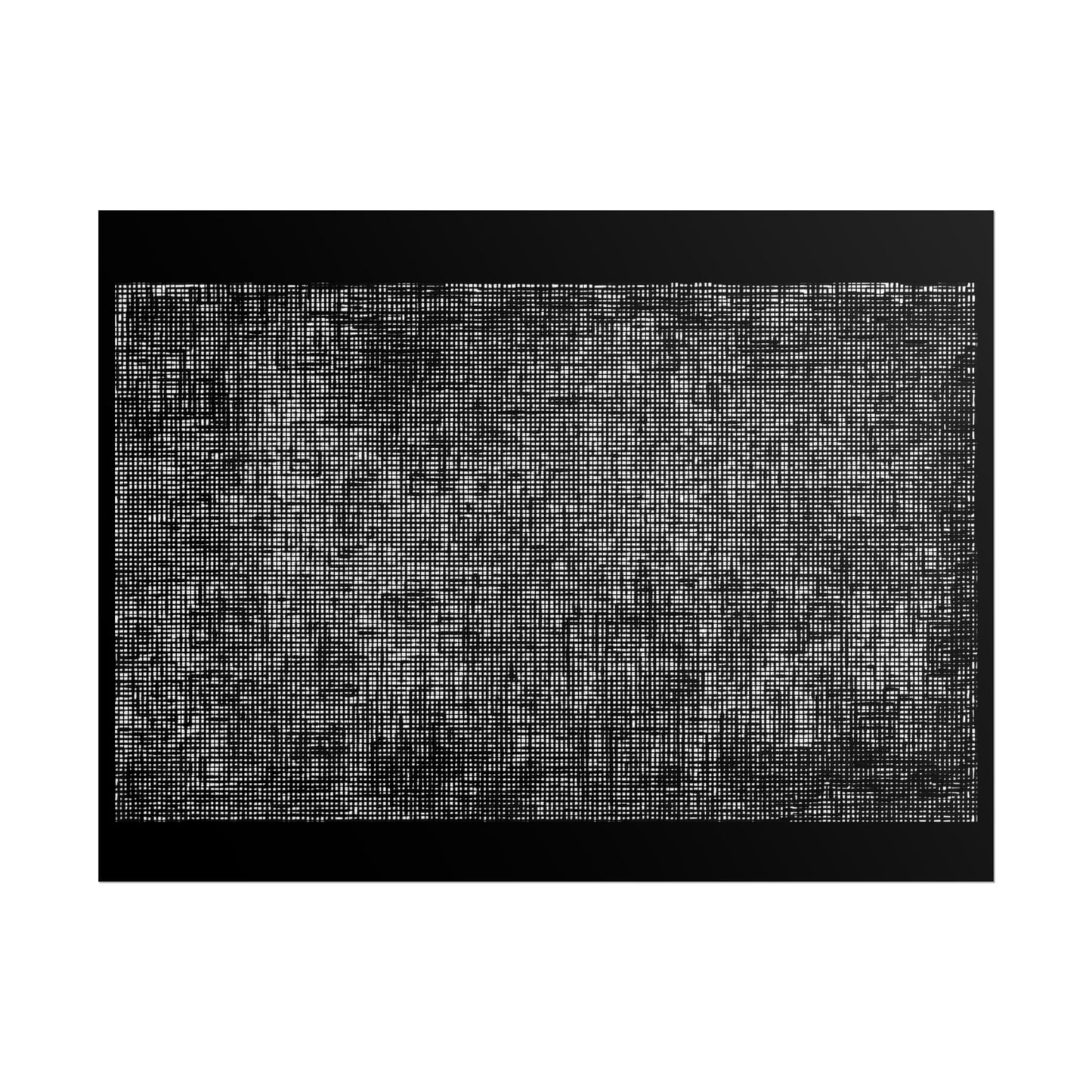Grunge Black Texture Poster  "Shadow figures"— Distressed Vintage Wall Art (Rolled Poster)