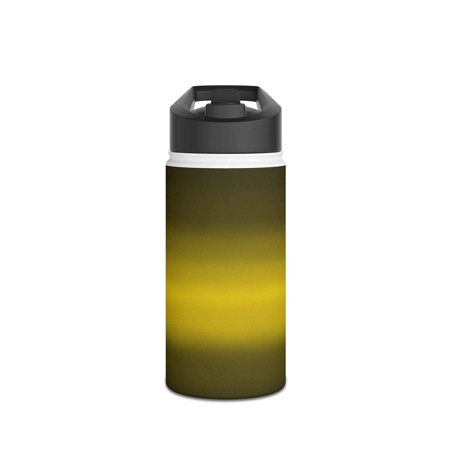 Yellow Gradient Stainless Steel Water Bottle — Insulated Travel Bottle