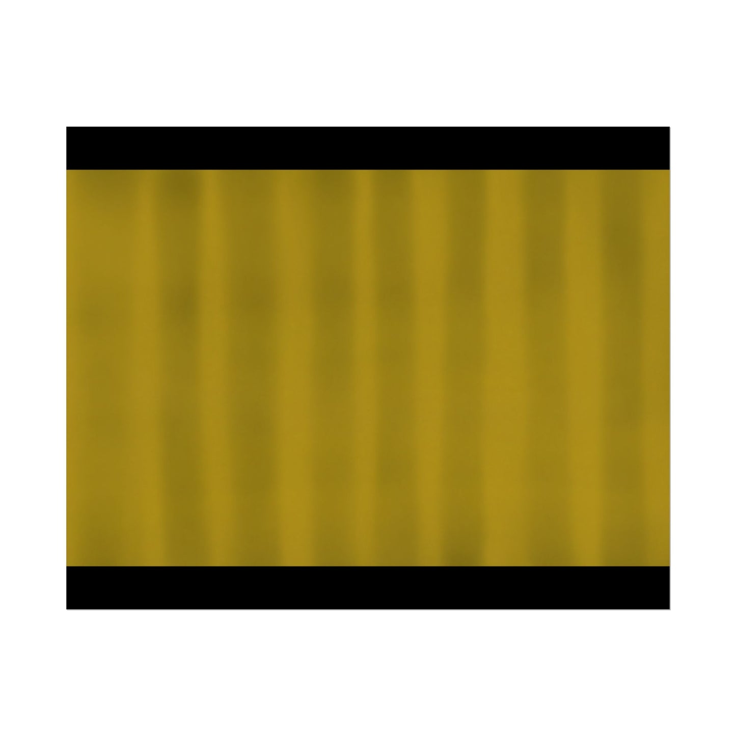 Gold Minimalist Rolled Poster — Modern Metallic Wall Art