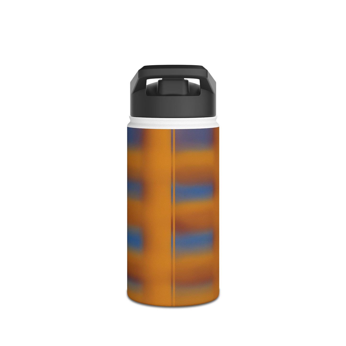 Amber Stripe Stainless Steel Water Bottle