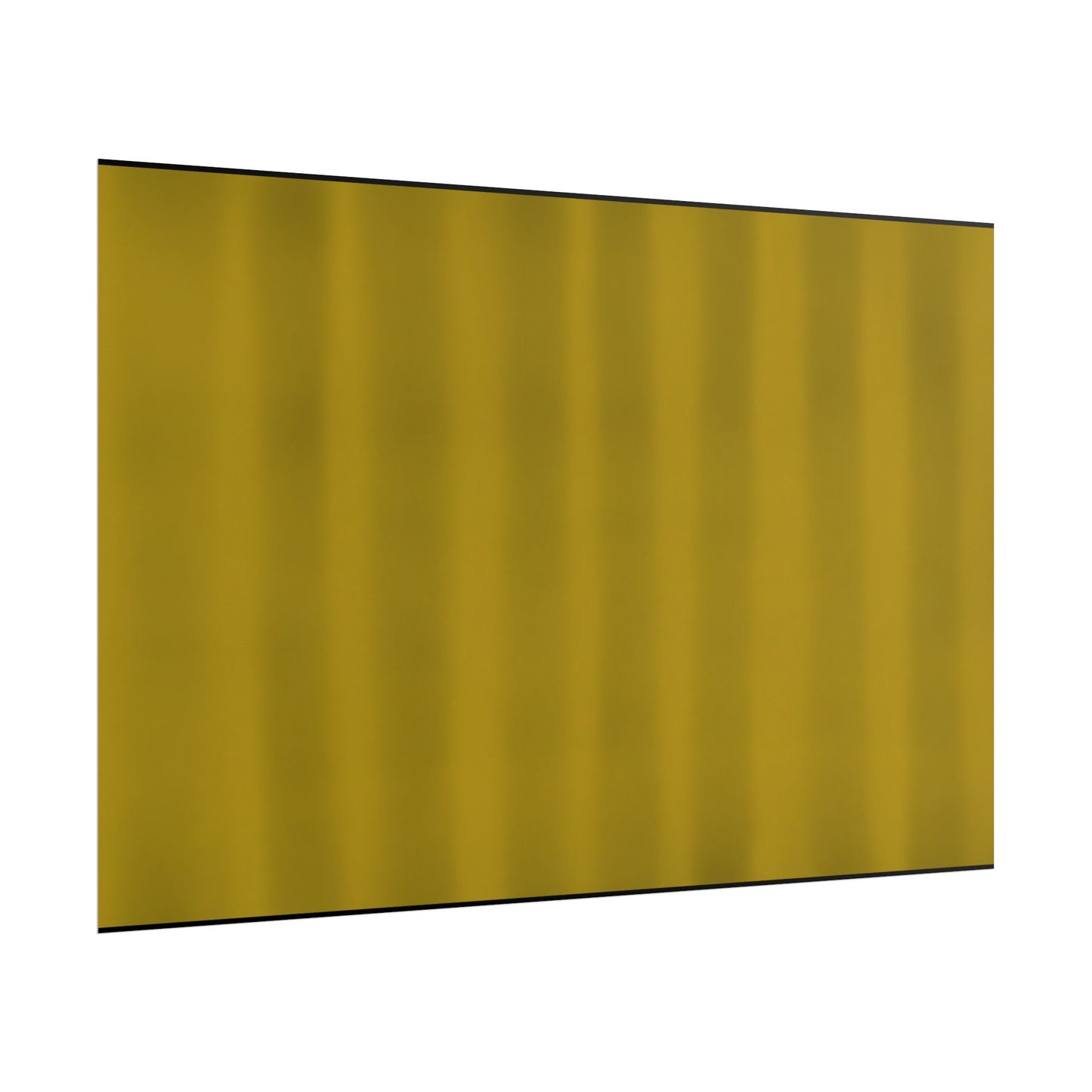 Gold Minimalist Rolled Poster — Modern Metallic Wall Art