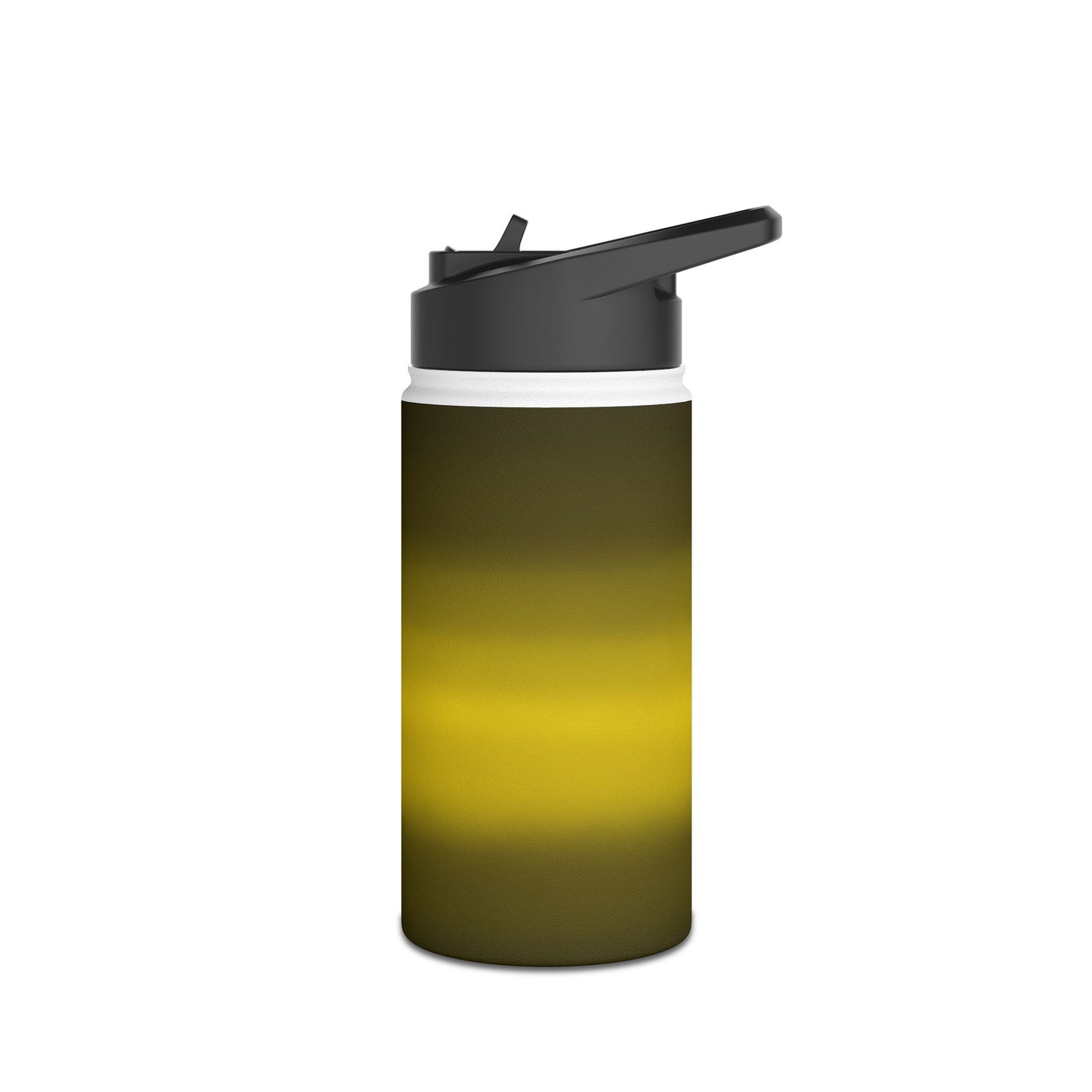 Yellow Gradient Stainless Steel Water Bottle — Insulated Travel Bottle