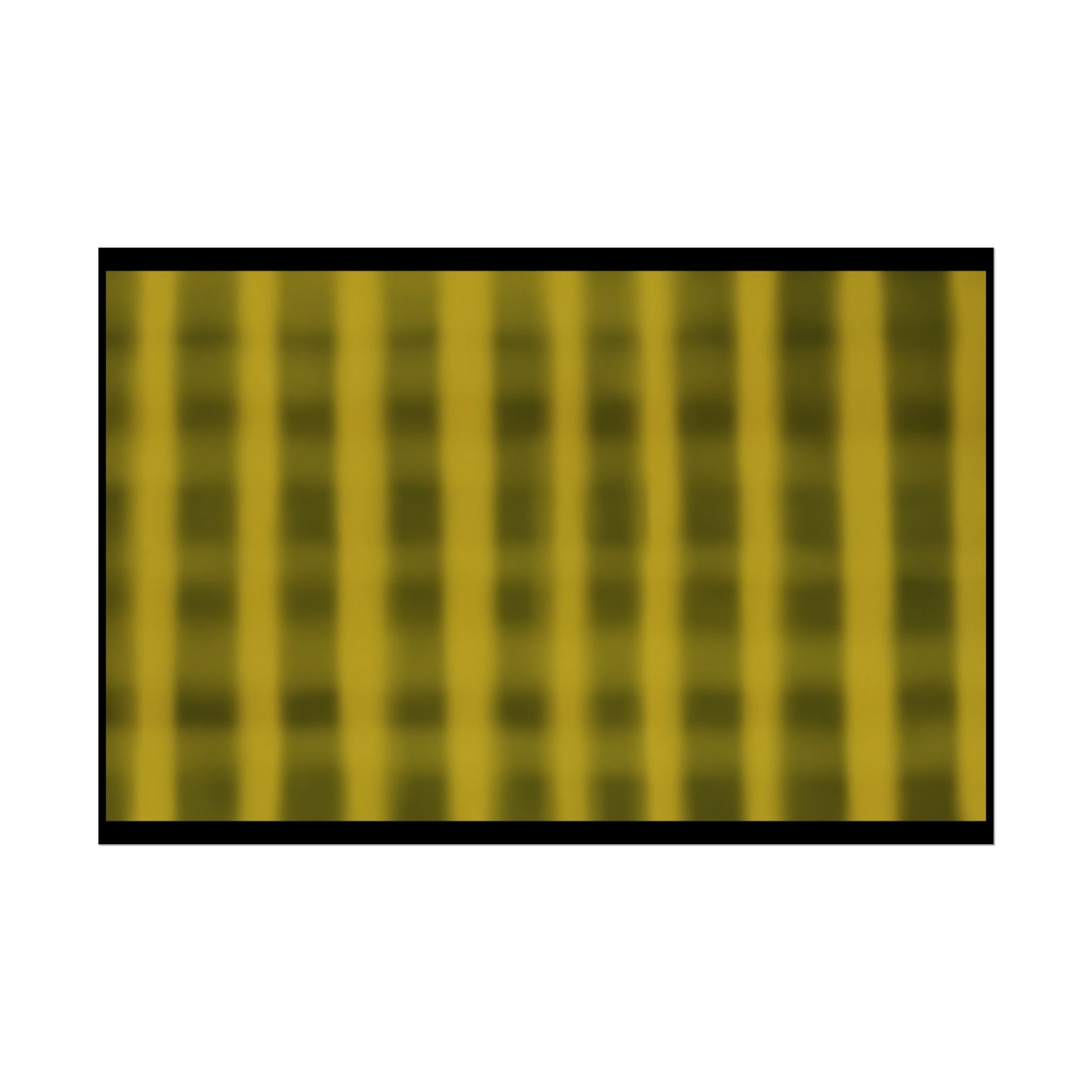 Abstract Yellow Grid Poster — Modern Geometric Wall Art