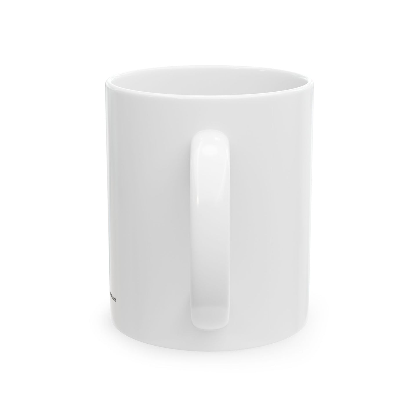 Black & NotBlack pattern  Ceramic Mug — Geometric Pattern 11oz/15oz