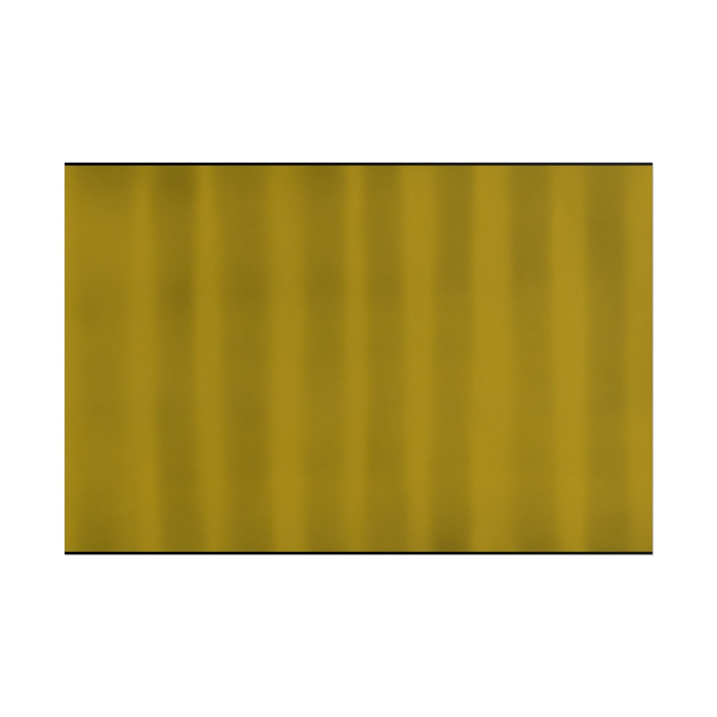 Gold Minimalist Rolled Poster — Modern Metallic Wall Art