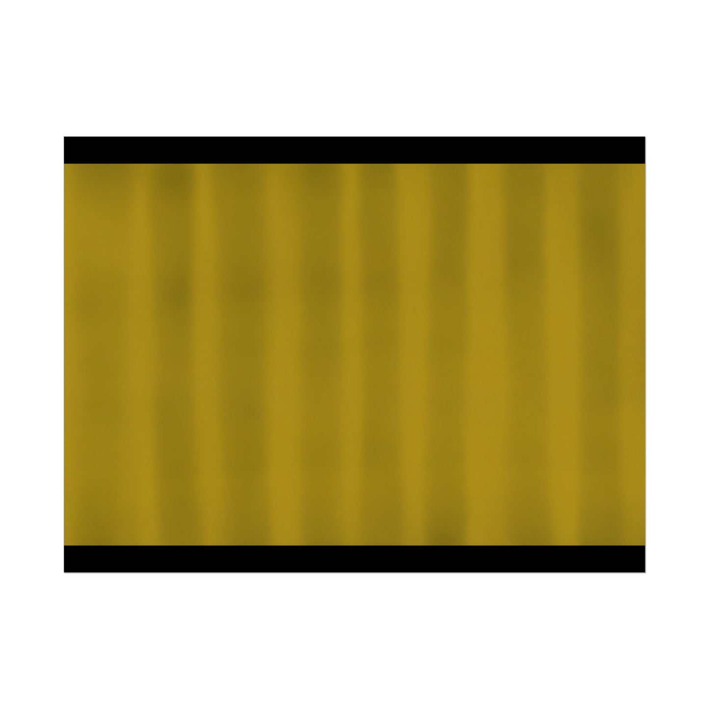 Gold Minimalist Rolled Poster — Modern Metallic Wall Art