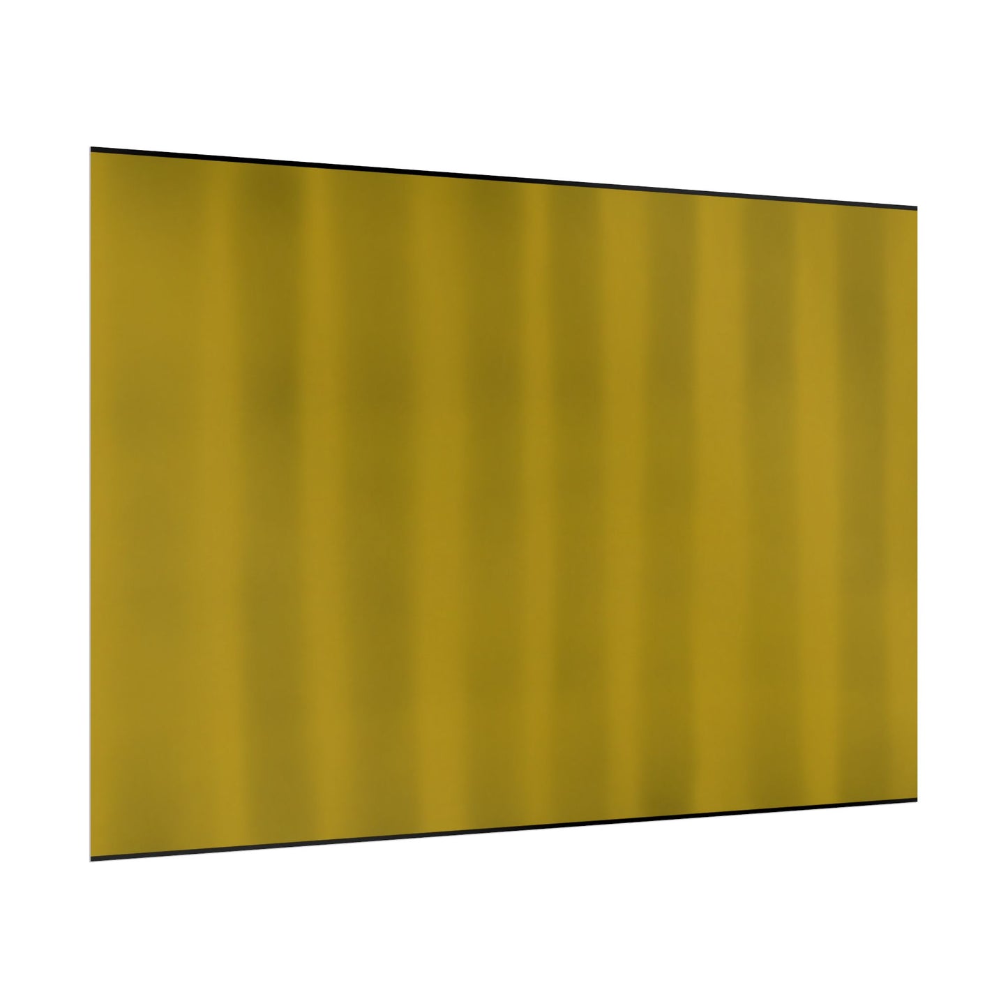 Gold Minimalist Rolled Poster — Modern Metallic Wall Art
